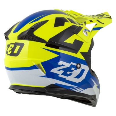 přilba X1.9 TARGA, ZED (žlutá fluo/modrá/černá/bílá) 2025