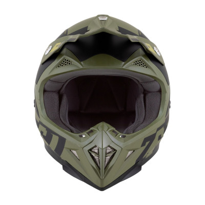 přilba X1.9 TENDO, ZED (tmavě zelená/světle zelená) 2025