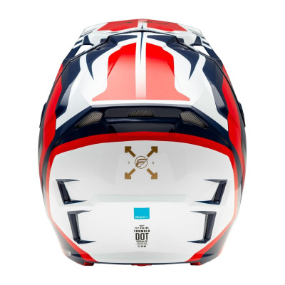 přilba FORMULA CP, FLY RACING - USA (červená/bílá/modrá)