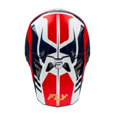přilba FORMULA CP, FLY RACING - USA (červená/bílá/modrá)