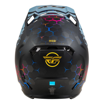 přilba FORMULA CC TEKTONIC, FLY RACING (černá/šedá)