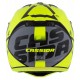 Motokrosová přilba Cross Cup 2 Napa, CASSIDA (žlutá fluo/černá/šedá perleť) 2025