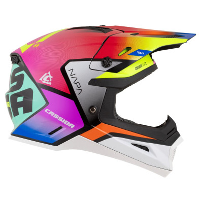 Motokrosová přilba Cross Cup 2 Napa, CASSIDA (multikolor perleť) 2025
