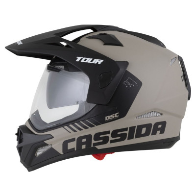 Enduro přilba Tour 2.0 Dual, CASSIDA (písková matná/černá, plexi s přípravou pro Pinlock) 2025