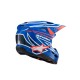 přilba S-M3 WURX, ALPINESTARS, dětská (modrá/červená/bílá/černá) 2025
