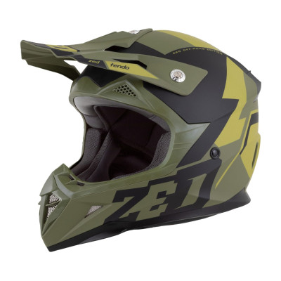 přilba X1.9D TENDO, ZED, dětská (tmavě zelená/světle zelená) 2025