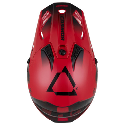 Motokrosová přilba Cross Cup 2 Napa Junior, CASSIDA, dětská (červená perleť/purpurová/černá) 2025