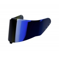 plexi pro přilby MATRYX, AIROH (modré iridiové)