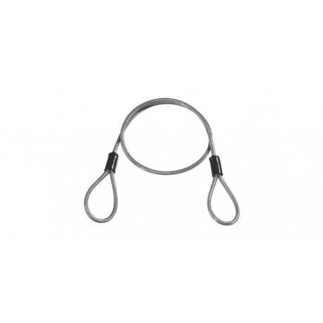 lanko ocelové LOCKMATE12 pro zámky, OXFORD (čirý plášť, délka 1,2 m, průměr 12 mm)