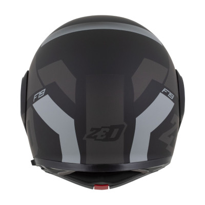 přilba F19, ZED (černá matná/tmavě šedá) 2025