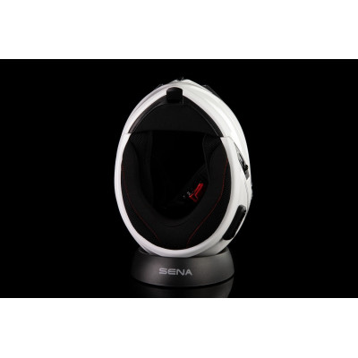 přilba s headsetem Outrush R, SENA (lesklá bílá)