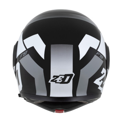 přilba F19, ZED (černá/bílá/šedá) 2025
