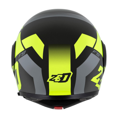 přilba F19, ZED (černá/žlutá fluo) 2025