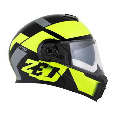 přilba F19, ZED (černá/žlutá fluo) 2025