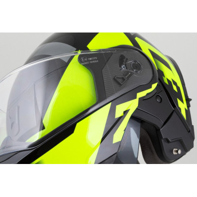 přilba F19, ZED (černá/žlutá fluo) 2025