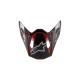 kšilt pro přilby SUPERTECH S-M10 2020 limitovaná edice SX SAN DIEGO, ALPINESTARS (černá/šedá/červená, verze ECE 22.05)