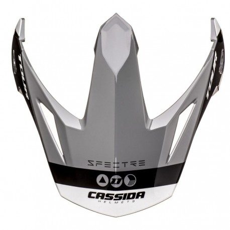 kšilt pro přilby Tour Spectre, CASSIDA (šedá/bílá/černá)