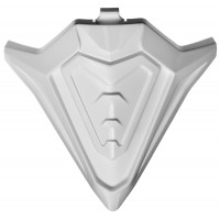 kryt bradové ventilace pro přilby COMMANDER, AIROH (vel. L - 2XL, bílá)