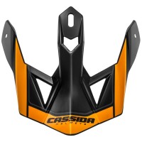 kšilt pro přilby Cross Pro 2, CASSIDA (oranžová/černá/šedá)