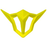 čelní kryt ventilace pro přilby Cross Pro 2, CASSIDA (žlutá fluo)