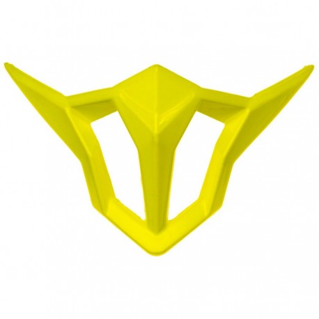 čelní kryt ventilace pro přilby Cross Pro 2, CASSIDA (žlutá fluo)
