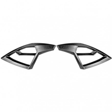 čelní kryty vrchní ventilace pro přilby Cross Pro 2, CASSIDA (černá)
