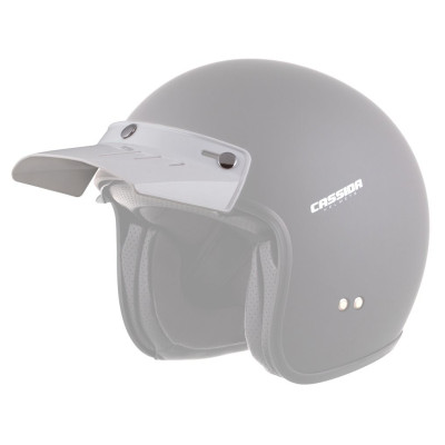 plochý kšilt Oxygen, CASSIDA (bílý, cvakání na druky)