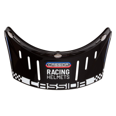 plochý kšilt Oxygen Racing Spirit, CASSIDA (černý, cvakání na druky)