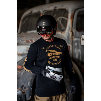 plochý kšilt Oxygen Racing Spirit, CASSIDA (černý, cvakání na druky)