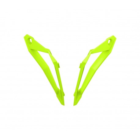 bradové ventilace pro přilbu AVIATOR 3, AIROH (žlutá fluo matná)