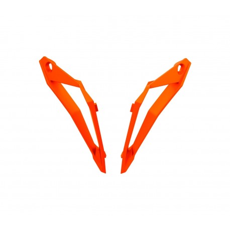 bradové ventilace pro přilbu AVIATOR 3, AIROH (oranžová matná)