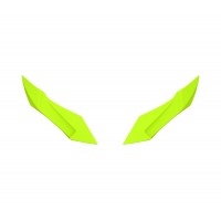 zadní spoiler pro přilbu AVIATOR 3, AIROH (žlutá fluo matná)