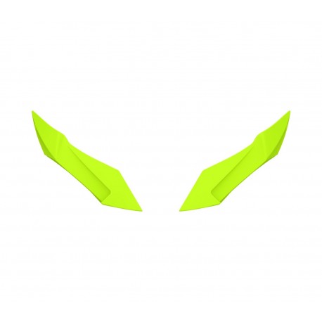 zadní spoiler pro přilbu AVIATOR 3, AIROH (žlutá fluo matná)