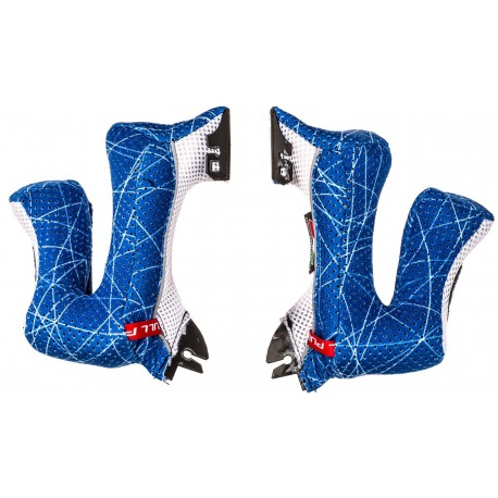 lícnice interiéru pro přilby AVIATOR 2.3, AIROH (modrá/bílá)