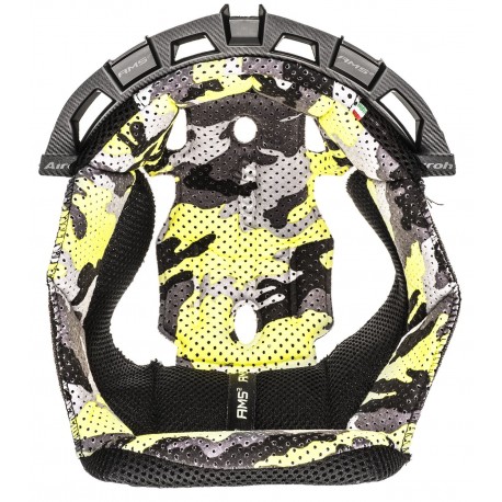 klobouk interiéru pro přilby AVIATOR 2.3, AIROH (camo/šedá)