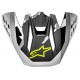 kšilt pro přilby S-M5 ROVER, ALPINESTARS (žlutá fluo/šedá/maskáč, verze ECE 22.05)