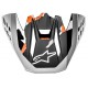 kšilt pro přilby S-M5 ROVER, ALPINESTARS (červená fluo/šedá/maskáč, verze ECE 22.05)