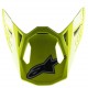 kšilt pro přilby SUPERTECH S-M8 FACTORY, ALPINESTARS (černá/žlutá fluo/modrá lesklá)