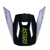 kšilt pro přilby S-M5 RAYON, ALPINESTARS (černá/žlutá fluo/tmavě modrá, verze ECE 22.05)