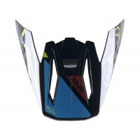kšilt pro přilby S-M5 ACTION, ALPINESTARS (žlutá fluo/černá/modrá/tmavě červená, verze ECE 22.05)