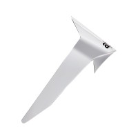 aerodynamický spoiler pro přilby SUPERTECH R10 SOLID standardní profil, ALPINESTARS (bílá)