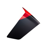 aerodynamický spoiler pro přilby SUPERTECH R10 ELEMENT racing profil, ALPINESTARS (černá/červená)