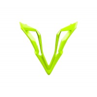 kryt bradové ventilace pro přilbu WRAAAP, AIROH (Lollipopp / Diamond - žlutý fluo lesklý)