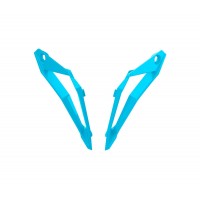 kryt bradové ventilace pro přilby AVIATOR 3, AIROH (Six Days Argentina 2023, světle modr)