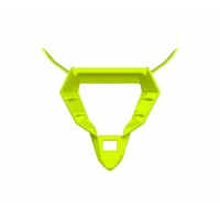 základ (rám) bradové ventilace pro přilbu TWIST 3, AIROH (King/Toxic - fluo žlutý)