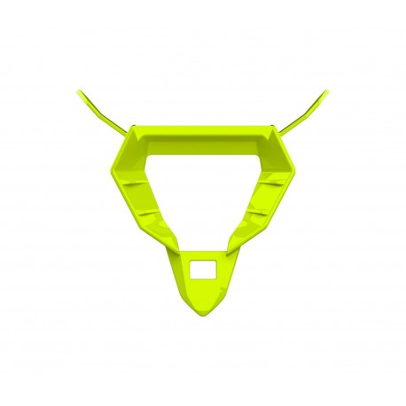 základ (rám) bradové ventilace pro přilbu TWIST 3, AIROH (King/Toxic - fluo žlutý)