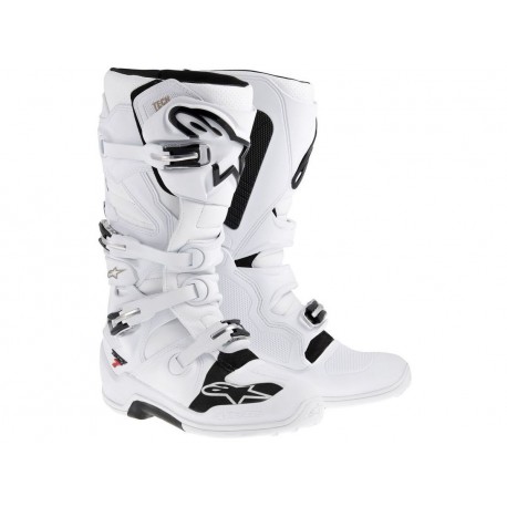 boty TECH 7, ALPINESTARS (bílé) 2024