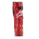 boty TECH 10, ALPINESTARS (červená) 2025