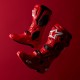 boty TECH 10, ALPINESTARS (červená) 2025