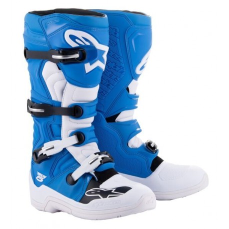 boty TECH 5, ALPINESTARS (modrá/bílá/černá) 2025